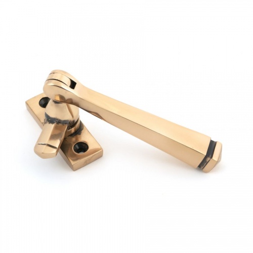 Polished Bronze Locking Avon Fastener